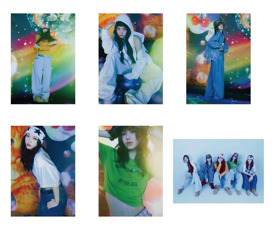 NewJeans 'Supernatural' NJ X MURAKAMI Drawstring Bag ver. Single