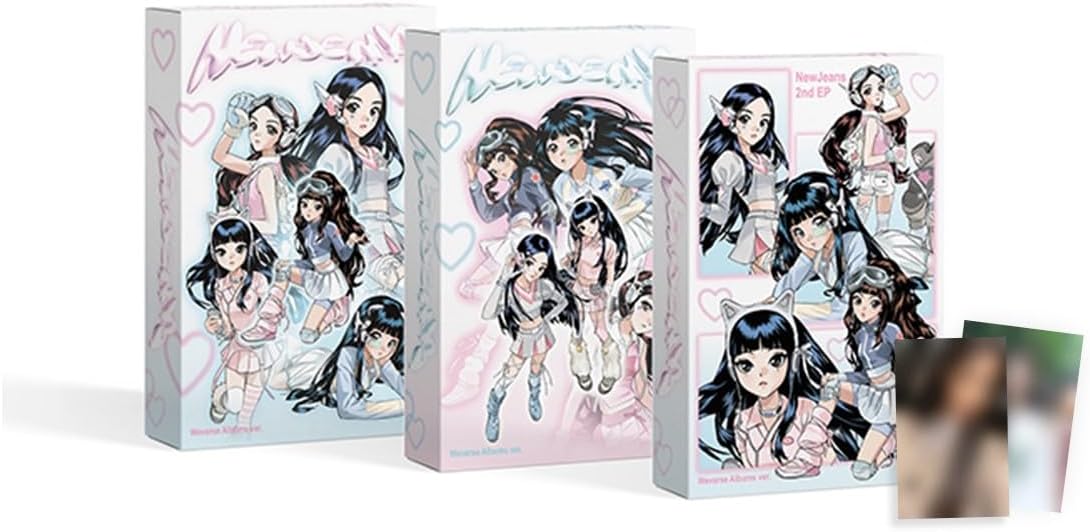 NewJeans 2nd EP [Get Up] (Weverse Albums ver.) RANDOM + [Extra Photocards Set]