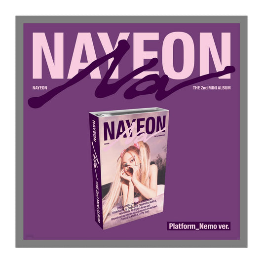 Na - Nayeon (Twice) 2nd Mini Album Full Set (A+B+C+Digipack+Nemo)