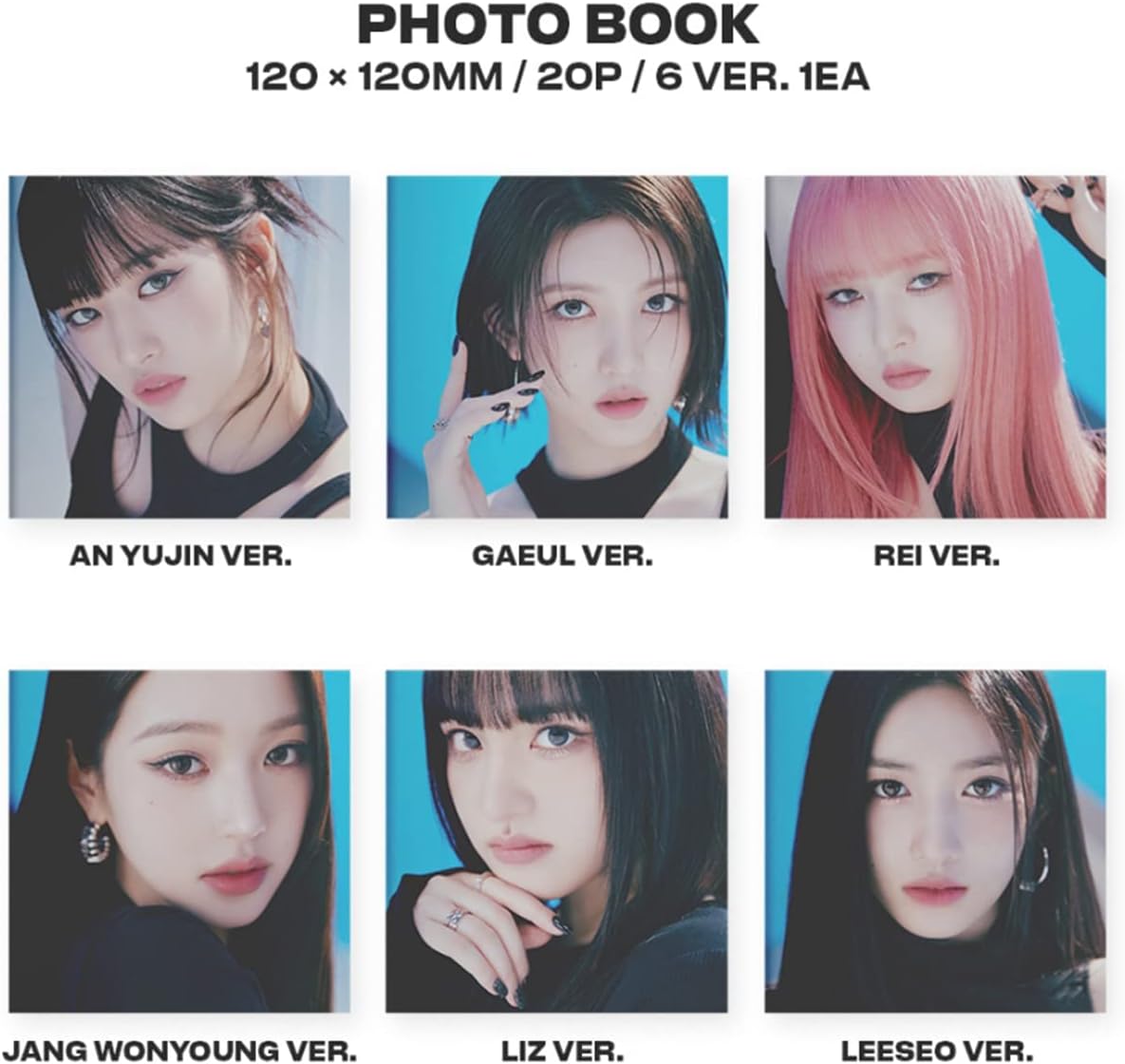 IVE - 1ST Album [I've IVE] (Jewel Ver. Limited Edition - Random ver.) Photo Book + CD-R + Photocard + Mini Folded Poster + 2 Pin Button Badges + 4 Extra Photocards
