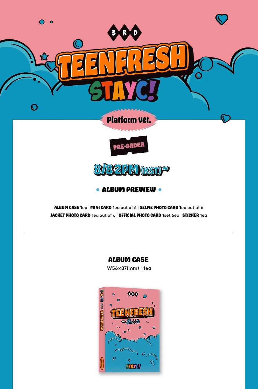 STAYC - TEENFRESH Platform ver