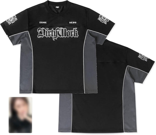 aespa Unisex-Adult Official Merch Dirty Work Jersey T-Shirt