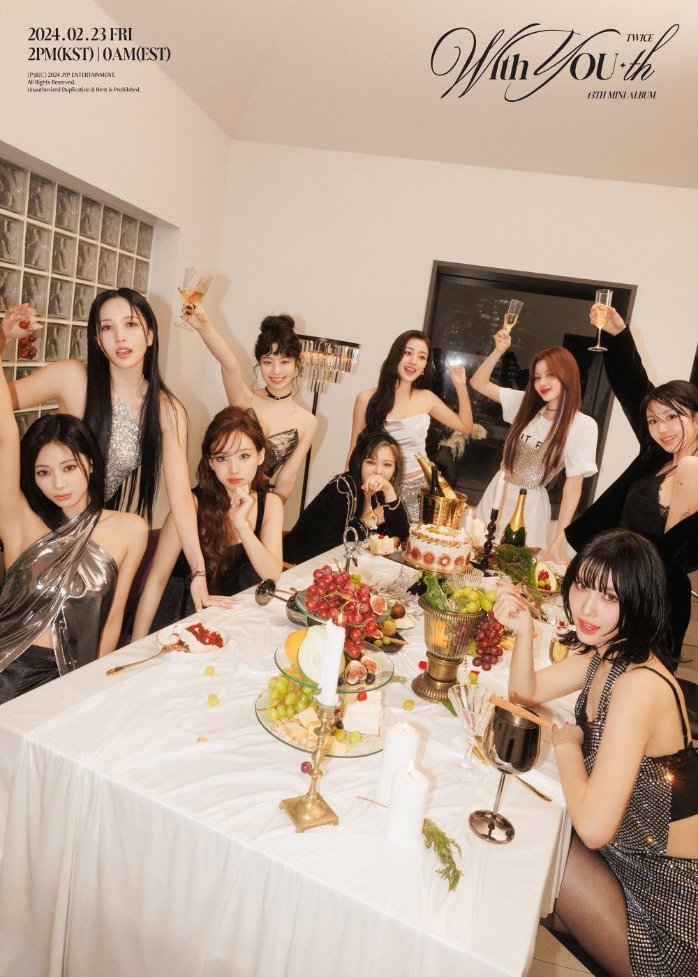 DREAMUS Twice with You-th 13th Mini Album Standard Version CD+Letter Poster+Photobook+Photocard+3Cut Photo+Film photocard+Sticker+Tracking Sealed TWC (Forever Version)
