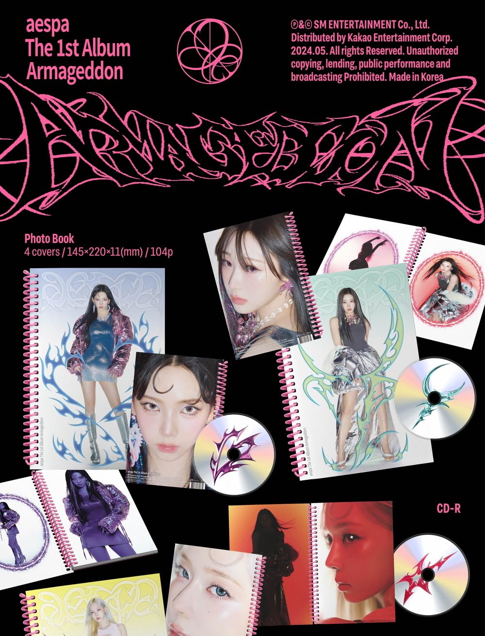aespa - Armageddon Superbeing Ver. Album GISELLE ver.