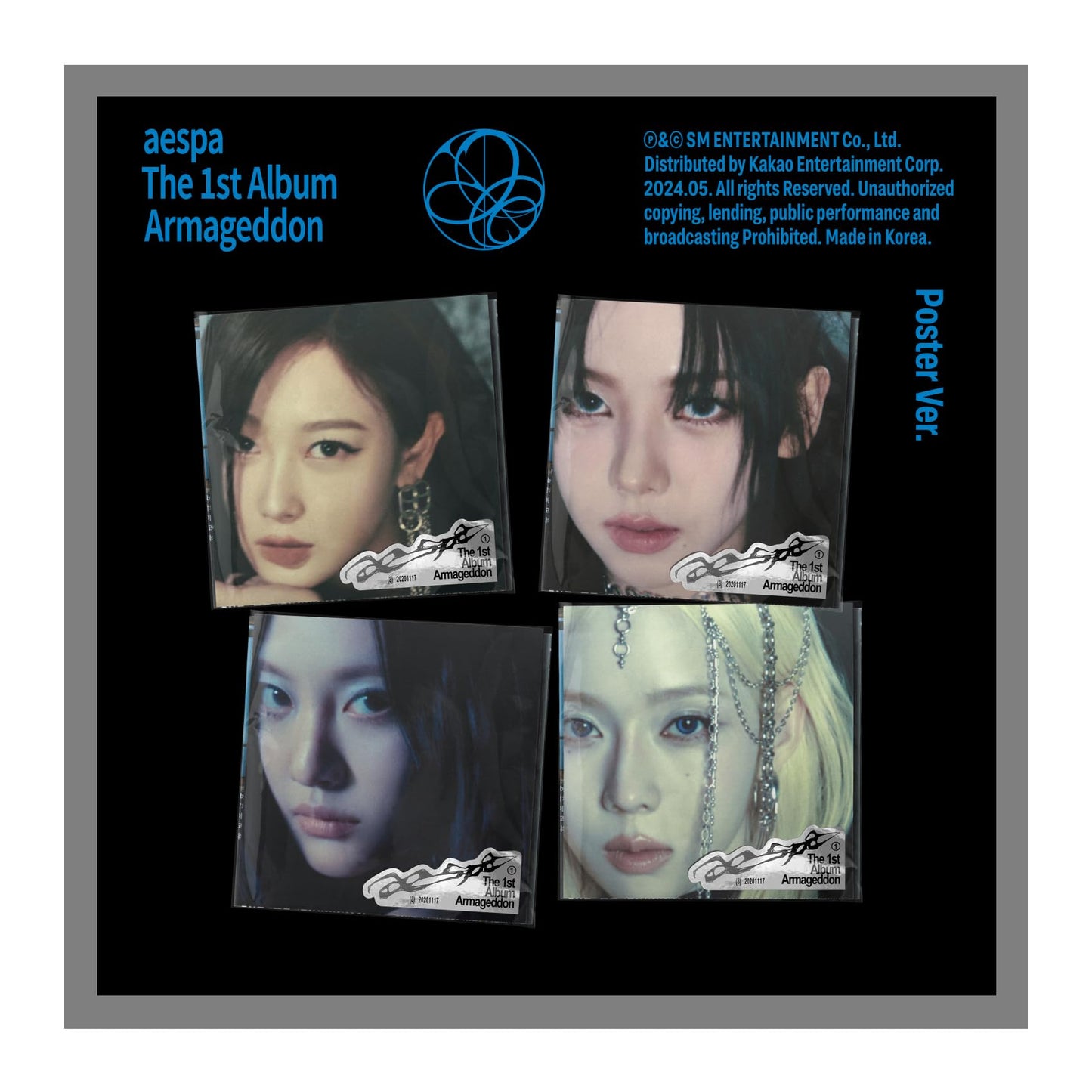 aespa Armageddon 1st Album Contents+Tracking Sealed (Zine Version)