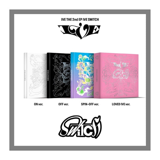 IVE IVE Switch 2nd EP Album Contents+Photocard+Tracking Sealed Dive (Standard ON Version)