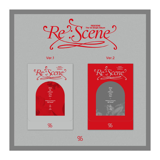DREAMUS RESCENE Re:Scene 1st Single Album PLVE Version Outbox+Image Card+Selfie photocard+Standing photocard+Polaroid+Deco Sticker+Tracking Sealed (Ver.2)