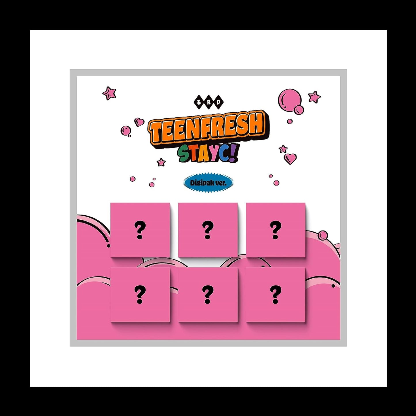 STAYC TEENFRESH 3rd Mini Album Digipack SEEUN Version CD+12p PhotoBook+2p PhotoCard+Tracking Sealed