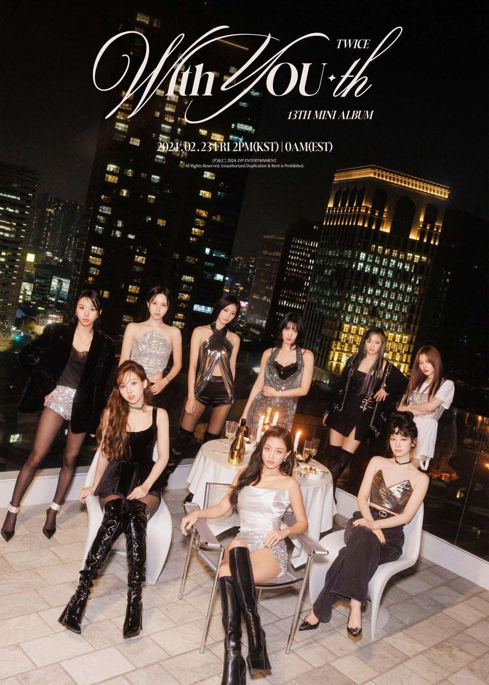 DREAMUS Twice with You-th 13th Mini Album Standard Version CD+Letter Poster+Photobook+Photocard+3Cut Photo+Film photocard+Sticker+Tracking Sealed TWC (Forever Version)