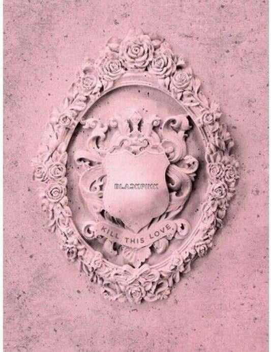 Blackpink - [Kill This Love] 2nd Mini Album Pink Ver. CD+1p Poster/On+52p PhotoBook+16p Photo Zine+10p Accordion Lyrics Book+4p PhotoCard+1p Polaroid+Sticker SET+Tracking K-POP Sealed