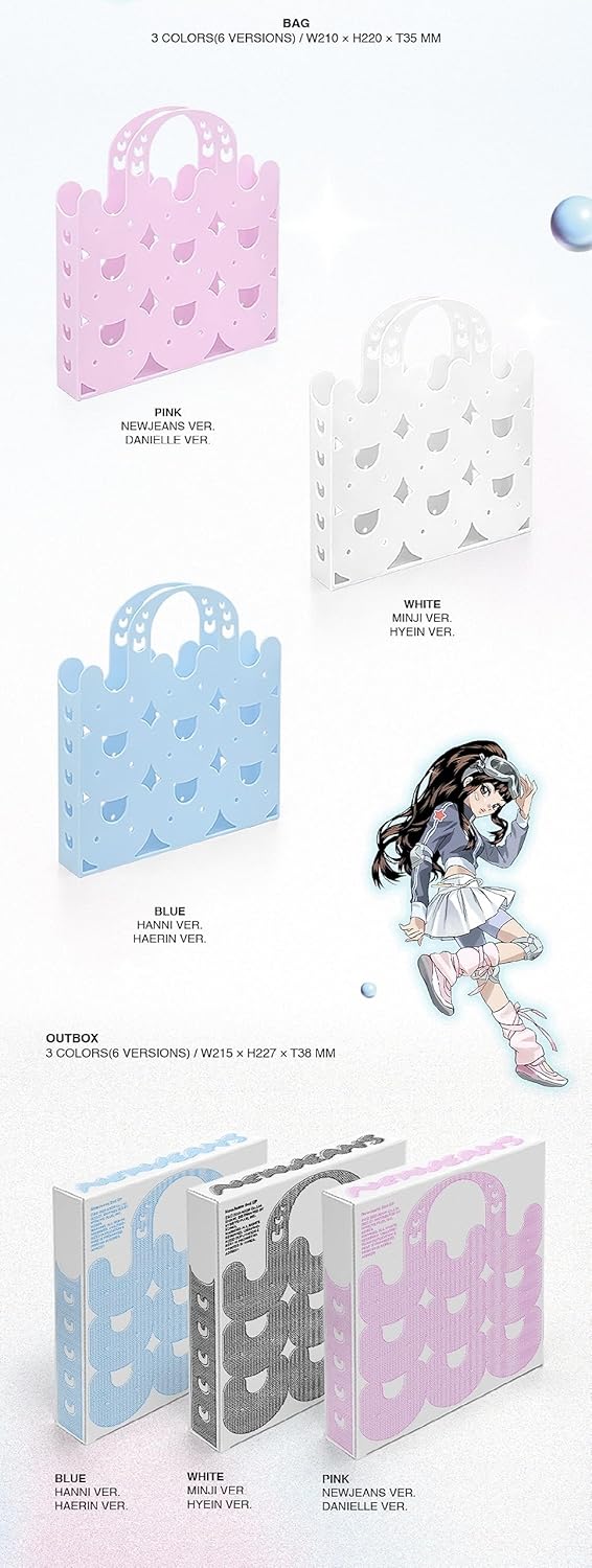 NewJeans - 2nd EP Get Up [Bunny Beach Bag ver.] Album (DANIELLE ver.)