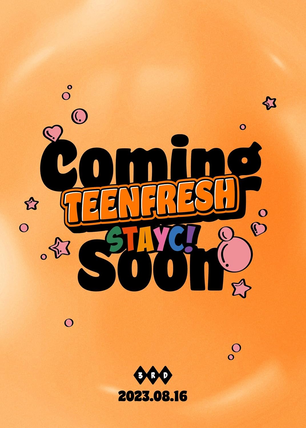 STAYC TEENFRESH 3rd Mini Album Digipack 6 Version SET CD+12p PhotoBook+2p PhotoCard+Tracking Sealed