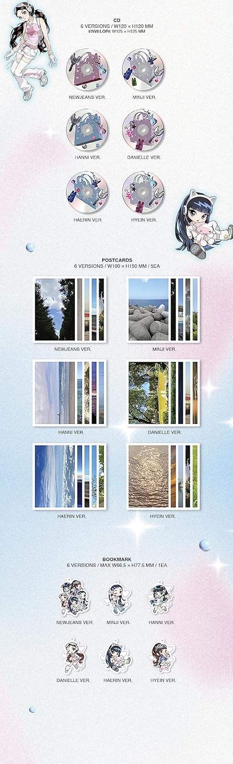 NewJeans - 2nd EP Get Up [Bunny Beach Bag ver.] Album (DANIELLE ver.)