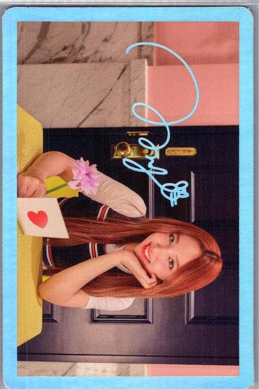 Official Nayeon Twice 'What is Love?' Signature Holographic Photocard