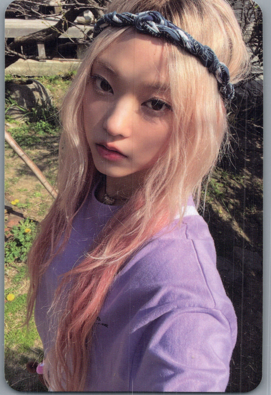 Official Haerin NewJeans Supernatural Album Photocard